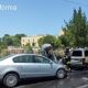 Auto in fiamme ospedale3