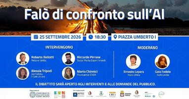 falo di confronto sull ai bari 25 settembre 2026
