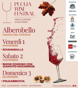 Puglia vine festival Alberobello
