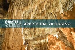 grotte castellana apertura 26 giugno 2020