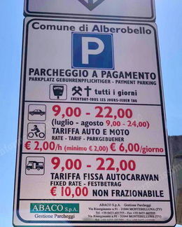 Parcheggi Alberobello