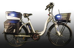 Bici elettrica concilia bike polizia locale