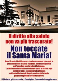 Ospedale Non toccate il Santa Maria