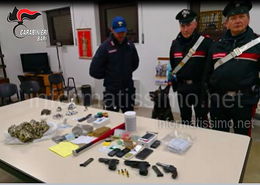 CC Putignano Droga e Armi tre arresti