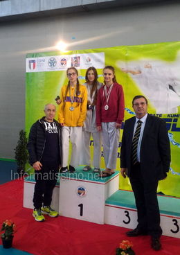 Dojo Yamada Giada Lippolis oro Coppa Puglia CSEN
