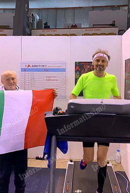 Vito Intini Ultrarunner record mondiale taspis roulant