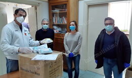 Solco Consegna mascherine ospedale di Putignano