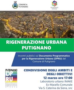 Rigenerazione urbana 2018 locandina