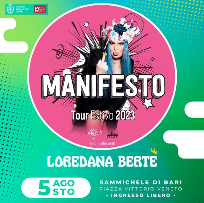 sammichele music festival 2023 loredana berte