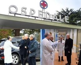 Ospedale di Putignano Visita Vescovo Favale