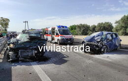 Auto contromano SS16 Due vittime di Alberobello