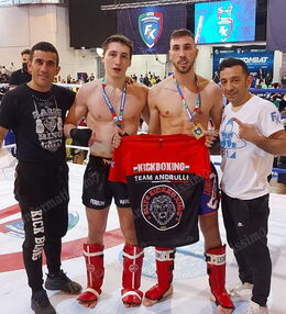 Danilo Andrulli Oro Kickboxing a Jesolo